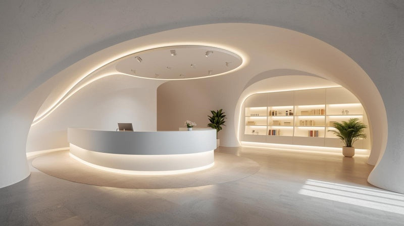 Lightrak Organic Curve - Ankastre Gizli LED & Sıva Altı Spot Tavan Aydınlatma Sistemi