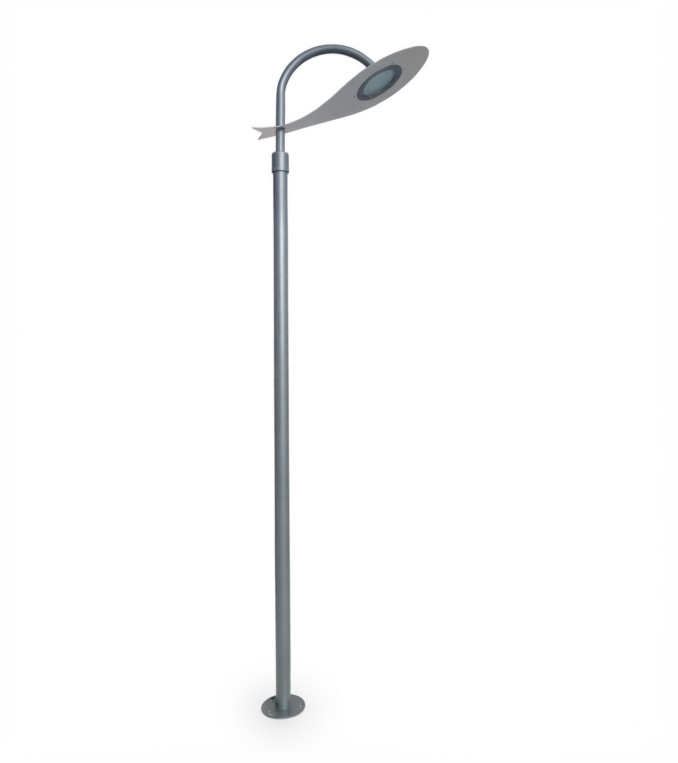 "Yaprak" Formlu Modern LED Aydınlatma Direği