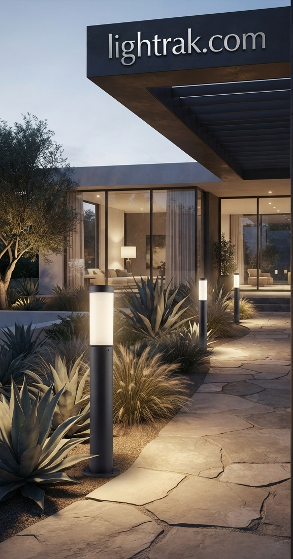 Modern LED bahçe aydınlatma direği