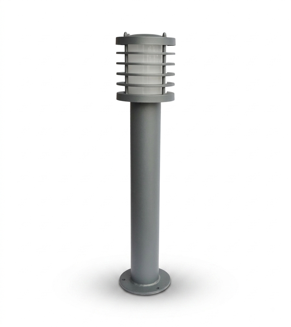 Izgaralı Modern Bahçe ve Peyzaj Armatürü (Bollard)