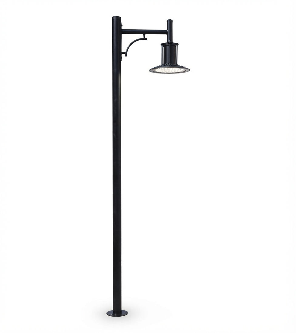 Endüstriyel Kollu Modern LED Aydınlatma Direği